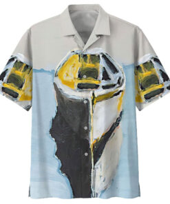 Canoeing Hawaiian Shirt Sport Grey- For men and women - Fanshubus