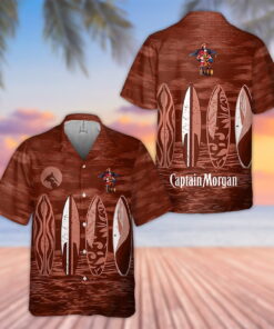 Captain Morgan All Over Print 3D Hawaiian Shirt- For men and women - Fanshubus