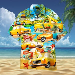 Car Love A Summer Trip Hawaiian Shirt- For men and women - Fanshubus