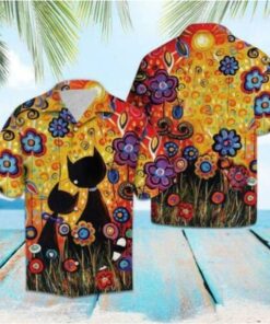 Cat Hawaiian Shirt (11)- For men and women - Fanshubus