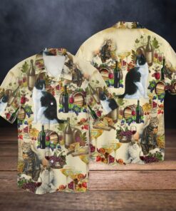 Cat Hawaiian Shirt (17)- For men and women - Fanshubus