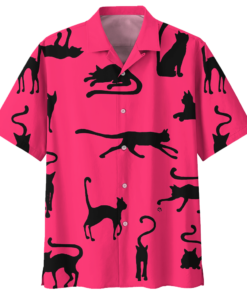 Cat Hawaiian Shirt (20)- For men and women - Fanshubus