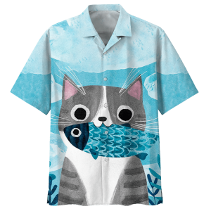 Cat Hawaiian Shirt | For Men &amp; Women | Adult | Hl1056- For men and women