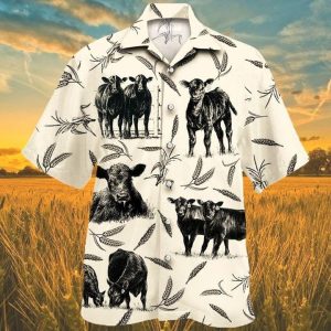 CATTLE FARM LOVERS HAWAIIAN SHIRT