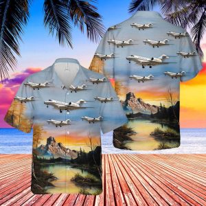 Cessna 750 Citation Hawaiian Shirt- For men and women - Fanshubus