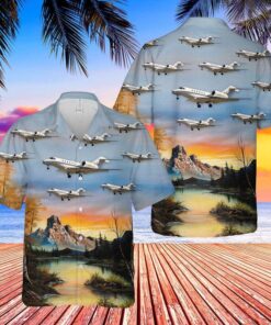 Cessna 750 Citation Hawaiian Shirt