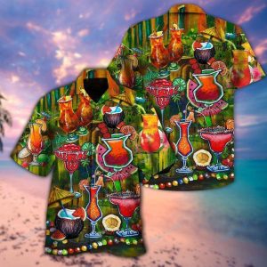 Cheer To Love Cocktail Hawaiian Shirt | For Men &amp; Women | Adult |- For men and women - Fanshubus