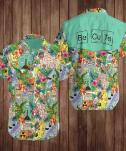 Chemistry Be Cute Hawaiian Shirt- For men and women - Fanshubus