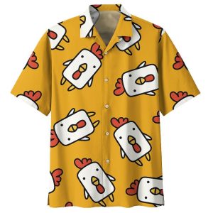 Chicken Hawaiian Shirt Clothing - For men and women - Fanshubus