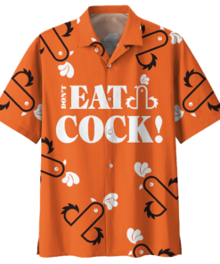 Chicken Orange Amazing Design Unisex Hawaiian Shirt- For men and women - Fanshubus