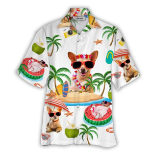 Chihuahua Hawaiian Shirt - For Men & Women - Adult