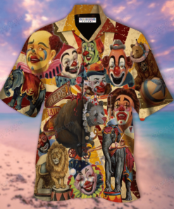 Clown Hawaiian Shirt (2) - For men and women - Fanshubus