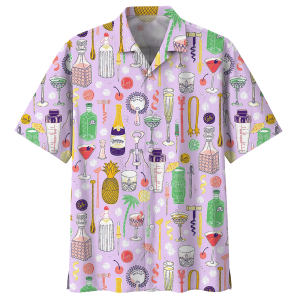 Cocktail Hawaiian Shirt (5) - For men and women - Fanshubus