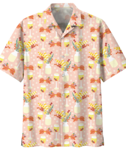 Cocktail Hawaiian Shirt Clothing- For men and women - Fanshubus