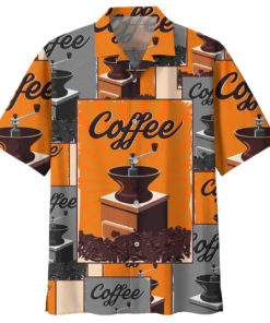 Coffee Hawaiian Shirt (1)- For men and women - Fanshubus