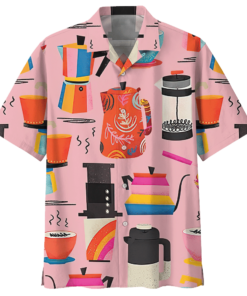 Coffee Hawaiian Shirt (2)- For men and women - Fanshubus