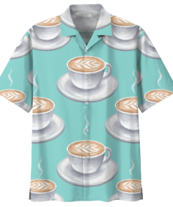 Coffee Hawaiian Shirt (8)- For men and women - Fanshubus