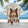 Collie Great Hawaiian Shirt | For Men & Women | Adult |- For men and women - Fanshubus