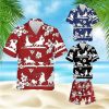 Colorful Team Roping Hibiscus Summer Unisex Hawaiian Shirts- For men and women - Fanshubus