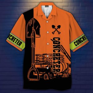 Concreter Shovel Hawaiian Shirt- For men and women - Fanshubus