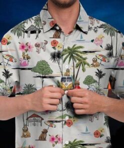 Cookapoo Hawaiian Shirt Hawaiian Shirt Hawaii Beach Retro - Fanshubus