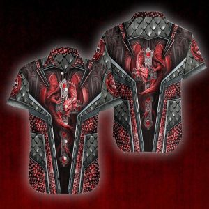 Cool Dragon Hawaiian Shirt | For Men &amp; Women | Adult | Hw2710- For men and women