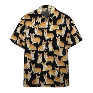 Corgi Dogs Hawaiian Shirt | Unisex | Adult | Hw6444- For men and women