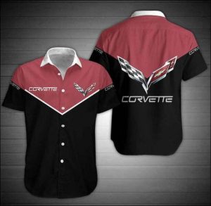 Corvette Hawaiian Shirt- For men and women - Fanshubus