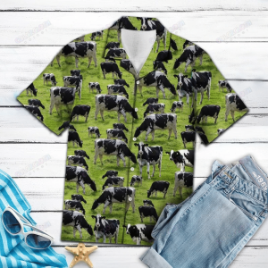 Cow Farm Hawaiian Shirt - Fanshubus