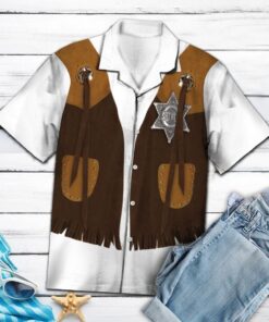 Cowboy Brown Awesome Design Hawaiian Shirt- For men and women - Fanshubus