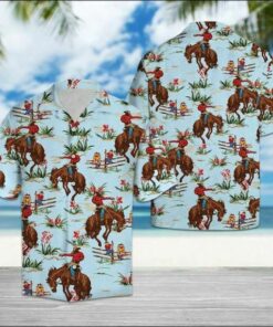 Cowboy Hawaiian Shirt- For men and women - Fanshubus