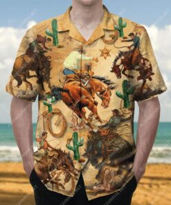 Cowboys Brown Nice Design Hawaiian Shirt- For men and women - Fanshubus