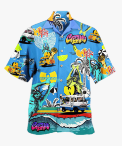 Cream Hawaiian Shirt- For men and women - Fanshubus