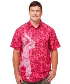 Cricket Pink High Quality Hawaiian Shirt