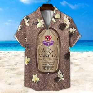 Crown Royal Vanilla All Over Print 3D Hawaiian Shirt And Beach Short- For men and women - Fanshubus