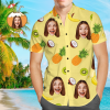 Custom Face Shirt Hawaiian Shirt Summer Photo Shirt - For Men and Women - Fanshubus