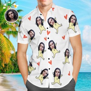 Custom Hawaiian Shirt Cute Body Design Aloha Beach Shirt For Him