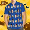 Custom Hawaiian Shirt with Baby Face Gift for Dad Father's Day Gift - For men and women - Fanshubus