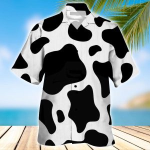 DAIRY CATTLE OCEAN HAWAIIAN SHIRT 1