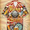 Dart And Beer That's Why I'm Here Orange Hawaiian Shirt | For Men & Women | Adult |- For men and women - Fanshubus
