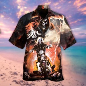 Death And Ride Hawaiian Shirt