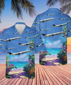 Delta Air Lines Mcdonnell Douglas Hawaiian Shirt- For men and women - Fanshubus