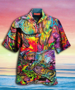 Dinosaurs Hawaiian Shirt 10- For men and women - Fanshubus