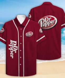 Dr Pepper All Over Print 3D Hawaiian Shirt- For men and women - Fanshubus