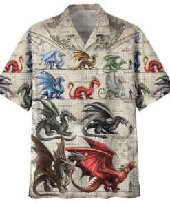 Dragon Hawaiian Shirt 8 - For men and women - Fanshubus