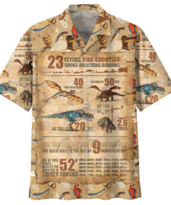 Dragon Tan Nice Design Unisex Hawaiian Shirt- For men and women - Fanshubus