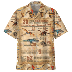 Dragon Tan Nice Design Unisex Hawaiian Shirt- For men and women - Fanshubus