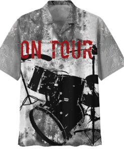 Drum Hawaiian Shirt 1- For men and women - Fanshubus