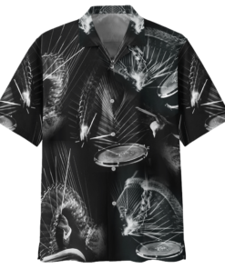 Drum Hawaiian Shirt 3- For men and women - Fanshubus