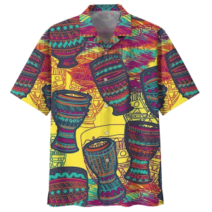 Drum Hawaiian Shirt 7- For men and women - Fanshubus
